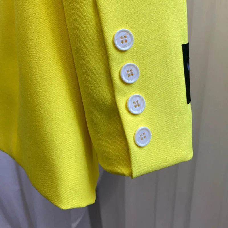 YELLOW BLAZER